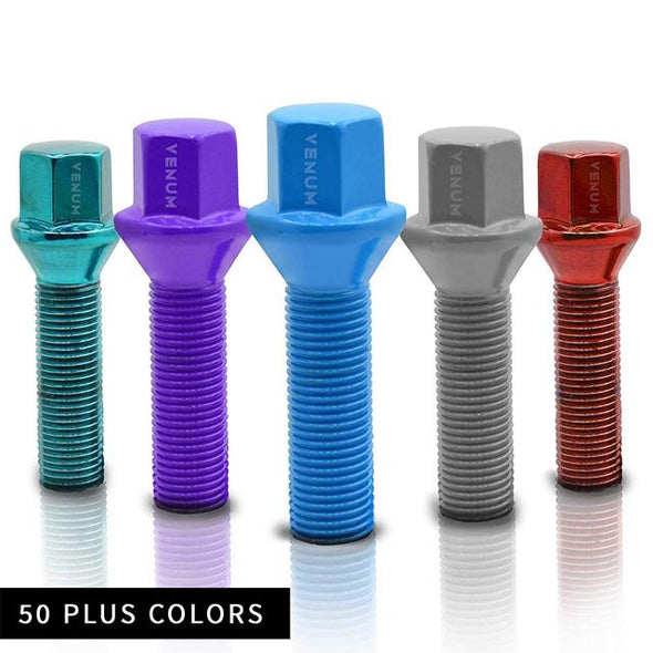 1 Pc 14x1.5 Conical Seat Lug Bolts 28 MM Shank