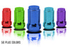 12x1.5 Short Spline Drive Lug Nuts Custom Color Durable Powder Coating Aftermarket Conical Seat Lug Bolt