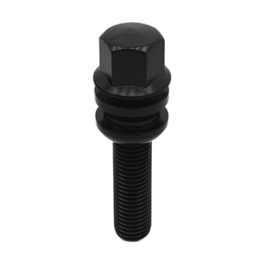 Black Porsche OEM Ball Seated Lug Bolts | M14x1.5 | 19 MM Hex