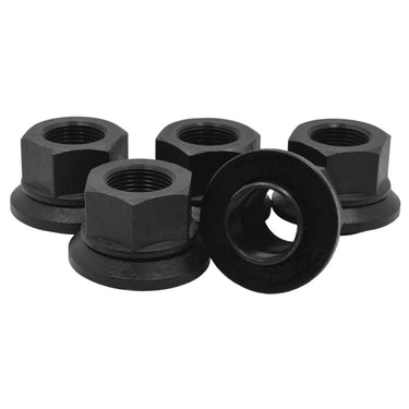 22x1.5 Semi Truck Big Rig Skirt Lug Nuts With Attached Washer Aluminum Wheels