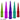 24 pc 12x1.25 custom color spike spline lug nuts 4.5" tall powder coated durable coating prismatic powder