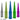 1 pc 9/16-18 custom color spike spline lug nuts 4.5" tall powder coated durable coating prismatic powder steel durable