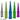 32 pc 9/16-18 custom color spike spline lug nuts 4.5" tall powder coated durable coating prismatic powder