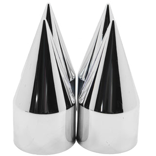 33MM spike lug nut cover for 10x285.75 wheels chrome kit billet aluminm 6061