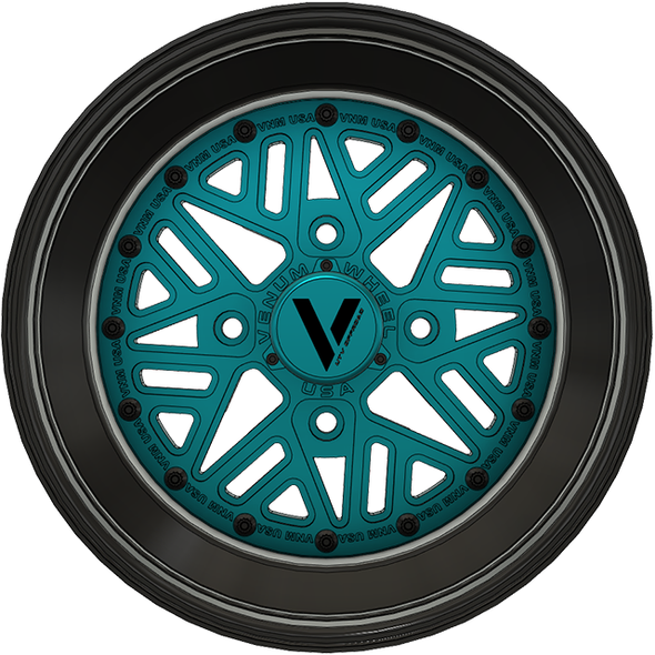 V-13 UTV Wheels Billet Aluminum Lightweight For Can Am RZR YXZ