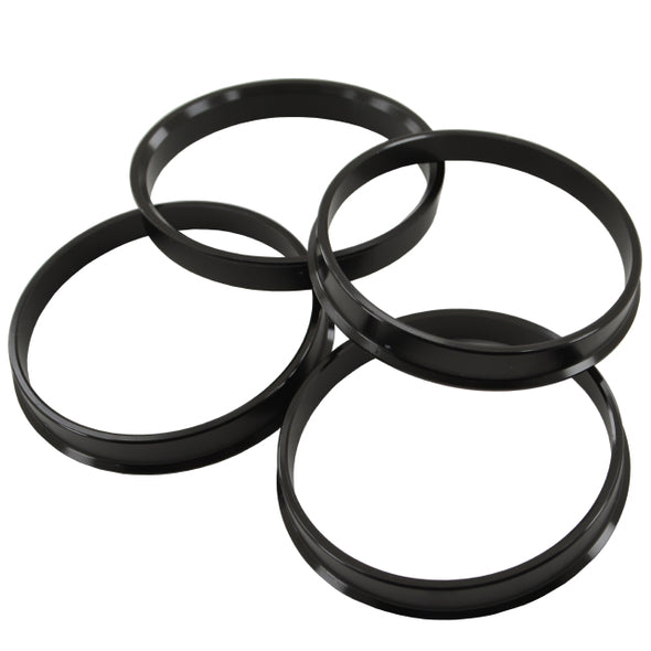Hub Rings 56.1 MM To Many Sizes In Aluminum Set of 4 Pcs