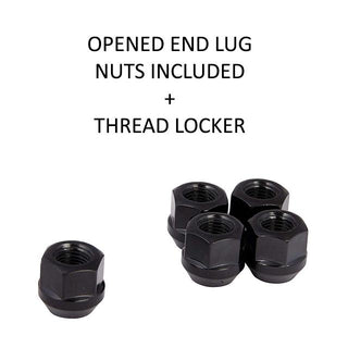 ford 8x6.5 to 10 lug wheel adapters aluminum billet lug nuts