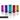 20 pc 12x1.25 main picture 7 Spline Duplex security lug nuts 2" Tall For Aftermarket Wheels powder coated durable coating