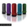 1/2-20 Tall Acorn Closed End Lug Nut Anodized Red