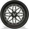 v8 utv wheel for can am x3 4x137 polaris rzr 1000 pro xp Pro R 5 Lug , Yamaha YXZ 1000 4x110 black milled custom billet forged wheels for off road custom design